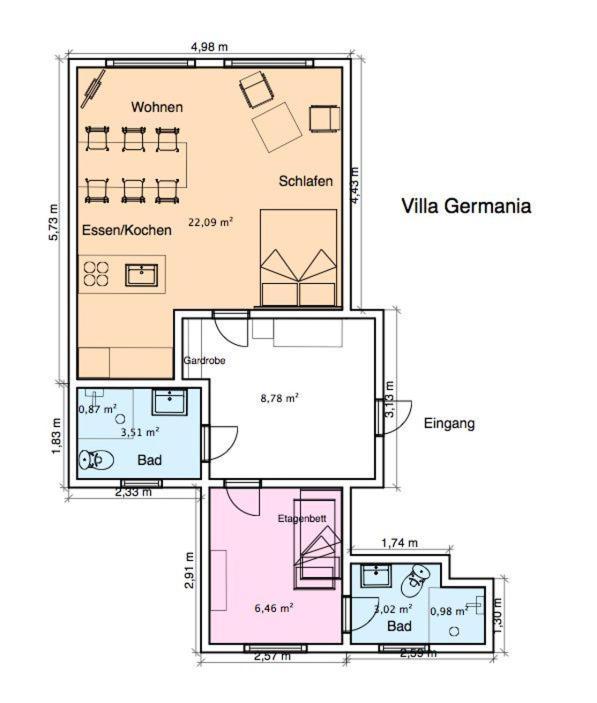 Villa Germania Norderney Buitenkant foto